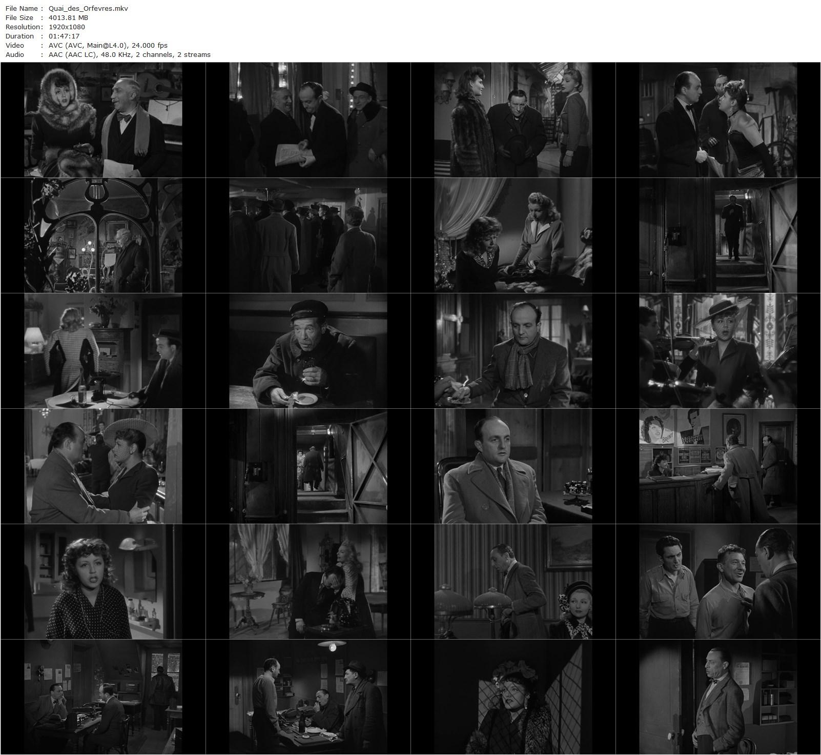 Quay of the Goldsmiths (1947) Henri-Georges Clouzot, Louis Jouvet, Simone Renant, Bernard Blier-poster