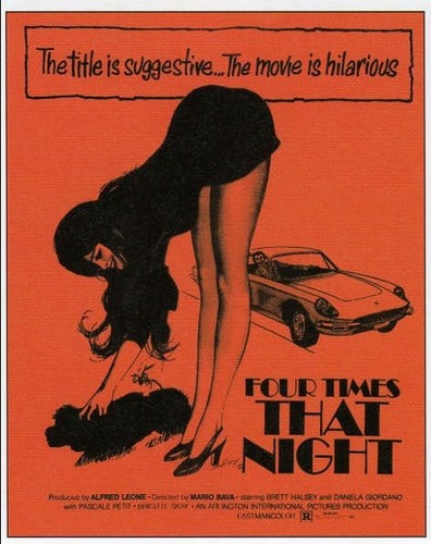Four Times that Night AKA Quante volte… quella notte (1972) Mario Bava, Daniela Giordano, Brett Halsey, Dick Randall