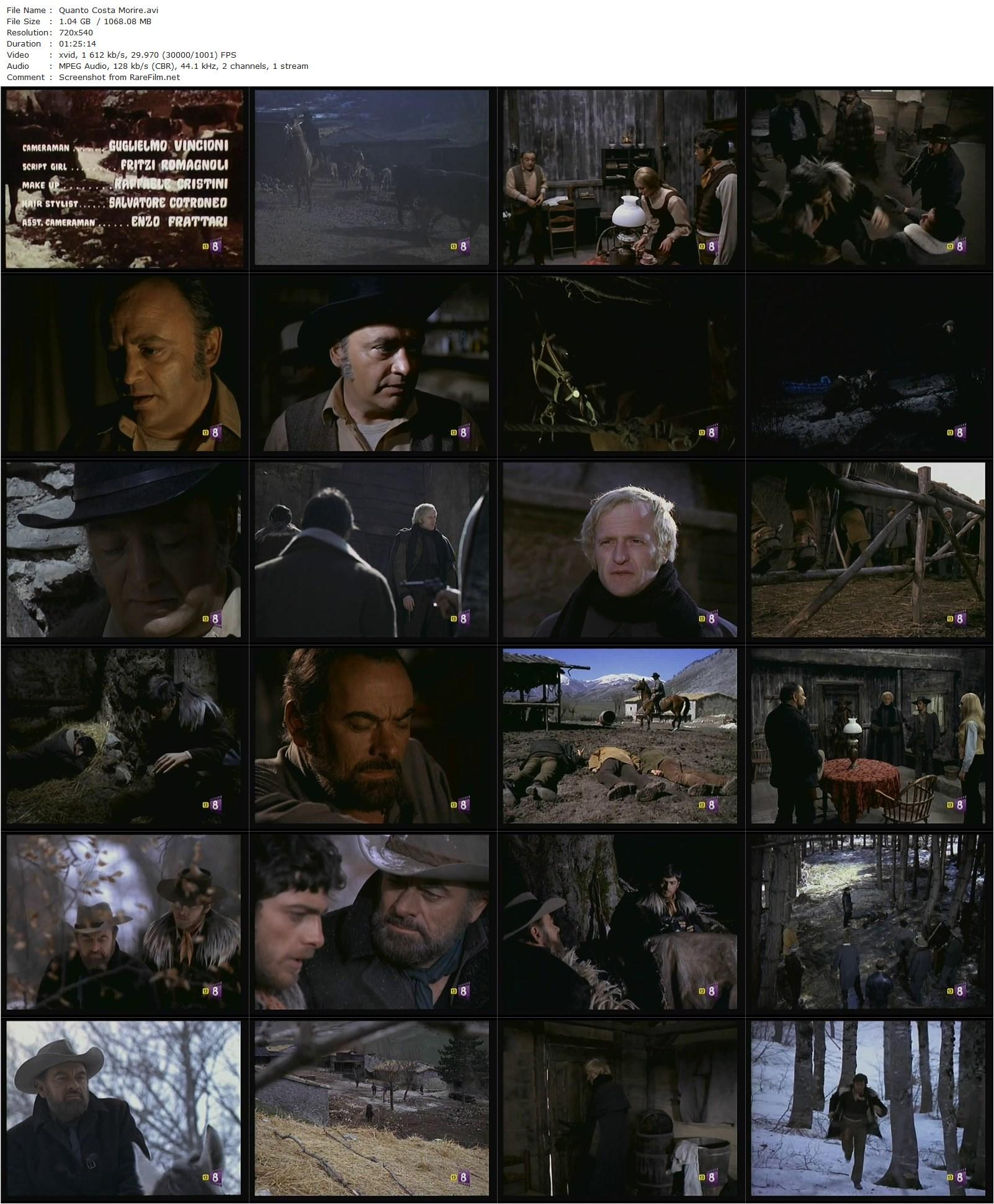 A Taste of Death / Quanto costa morire (1968) Sergio Merolle, Andrea Giordana, John Ireland, Raymond Pellegrin-poster