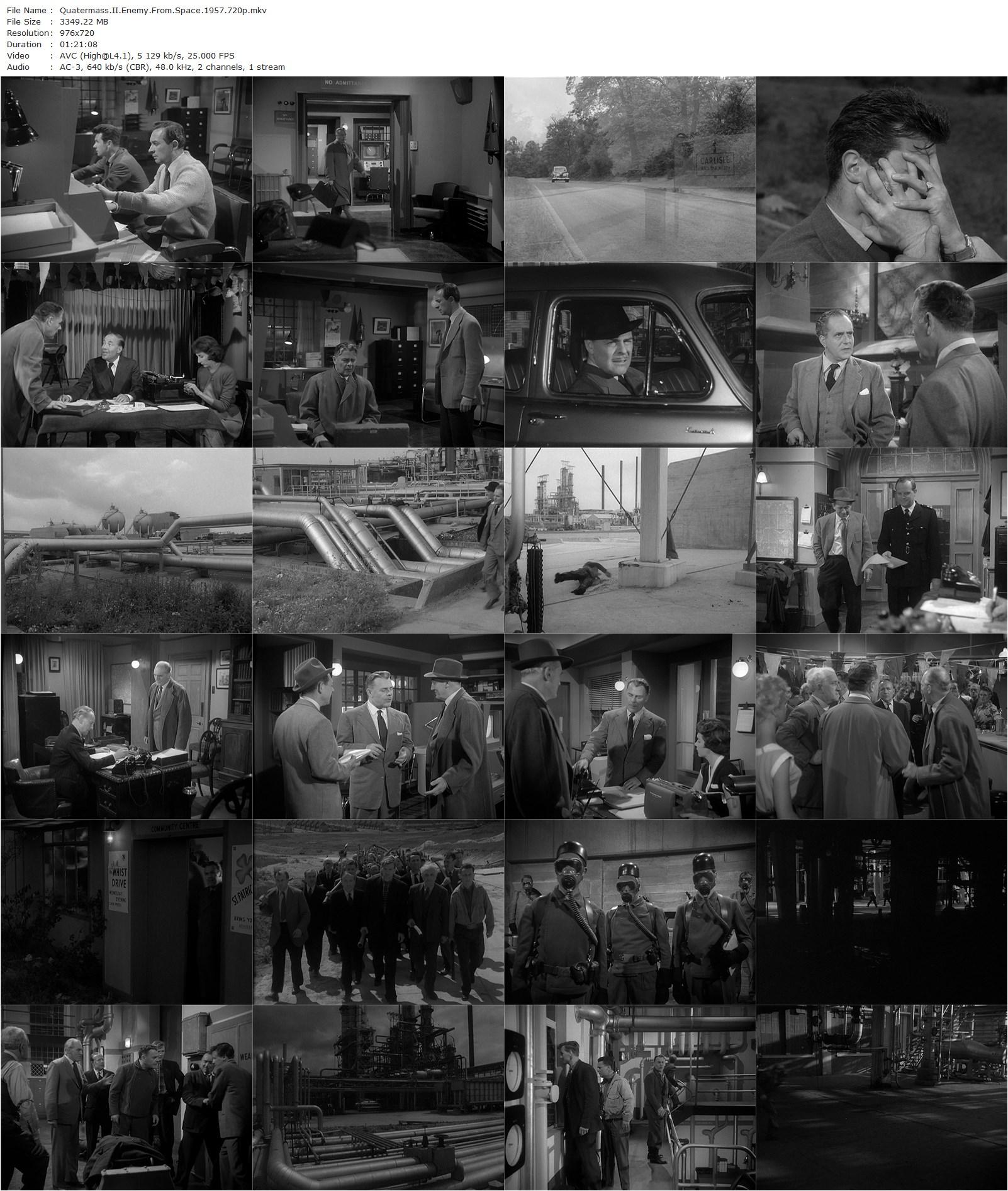 Quatermass 2 (1957) Val Guest, Brian Donlevy, John Longden, Sidney James-poster