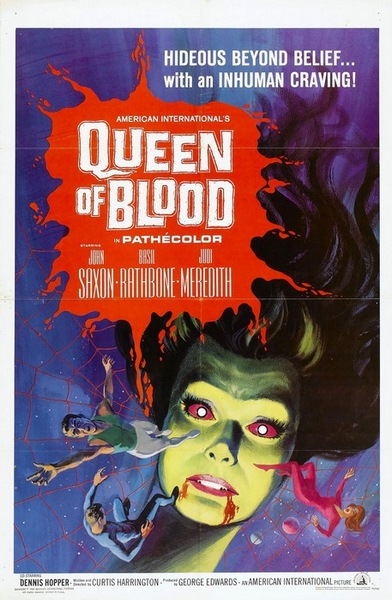 Queen of Blood (1966) Curtis Harrington, John Saxon, Basil Rathbone, Judi Meredith