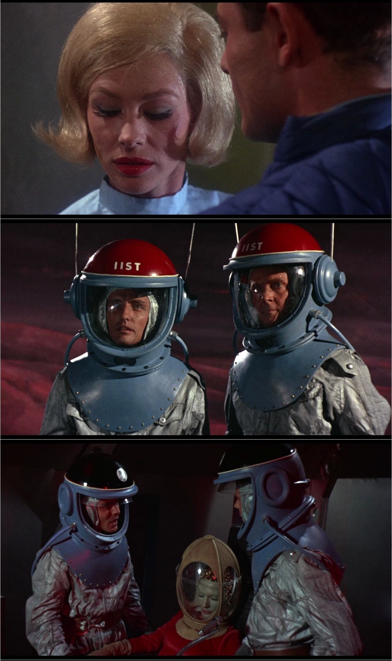 Queen of Blood (1966) Curtis Harrington, John Saxon, Basil Rathbone, Judi Meredith-poster