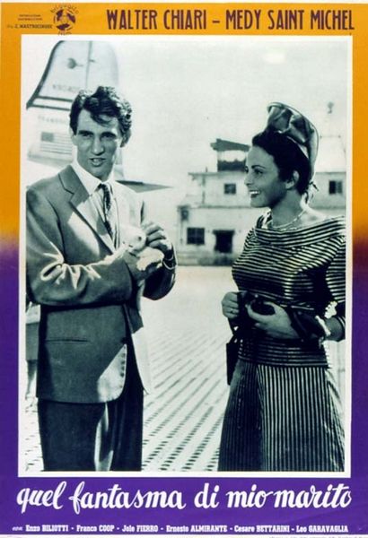 Quel fantasma di mio marito (1950) Camillo Mastrocinque, Walter Chiari, Mady Saint-Michel, Medy Saint-Michel