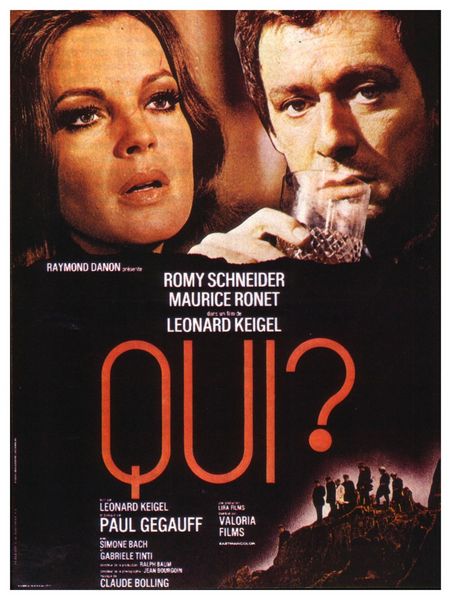 Qui? / The Sensuous Assassin (1970) Léonard Keigel, Romy Schneider, Maurice Ronet, Gabriele Tinti, Mystery, Thriller
