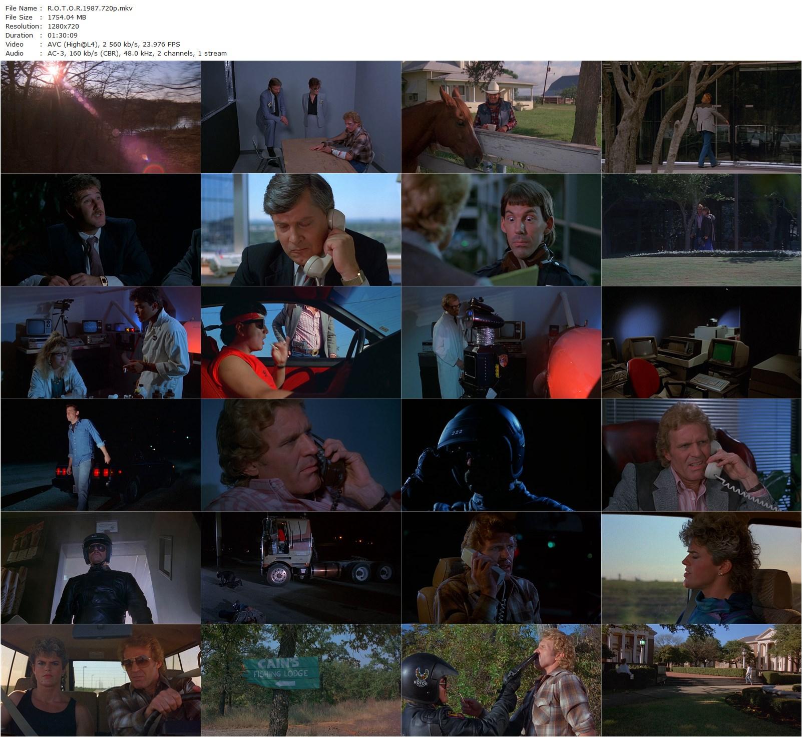 R.O.T.O.R. (1987) Cullen Blaine, Margaret Trigg, Richard Gesswein, Jayne Smith-poster