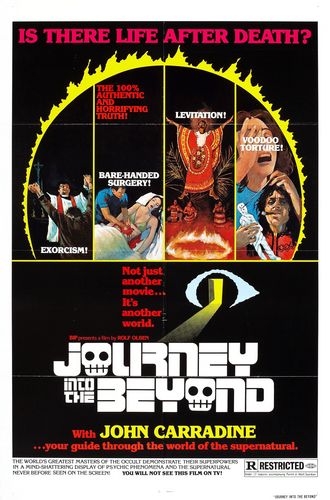 Journey Into the Beyond AKA Reise ins Jenseits – Die Welt des Übernatürlichen (1975) Rolf Olsen, John Carradine, Paul Ross