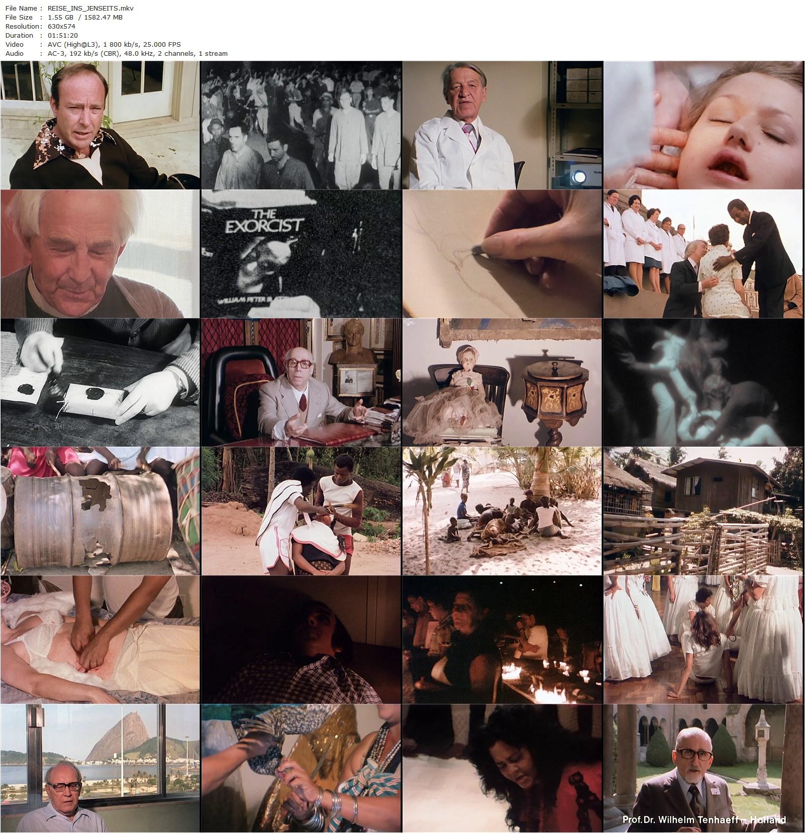 Journey Into the Beyond AKA Reise ins Jenseits – Die Welt des Übernatürlichen (1975) Rolf Olsen, John Carradine, Paul Ross-poster