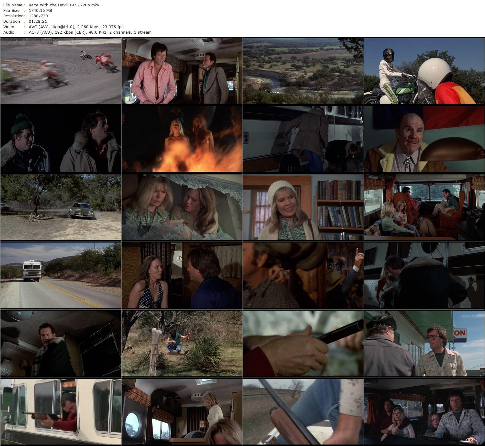 Race with the Devil (1975) Jack Starrett, Peter Fonda, Warren Oates, Loretta Swit-poster