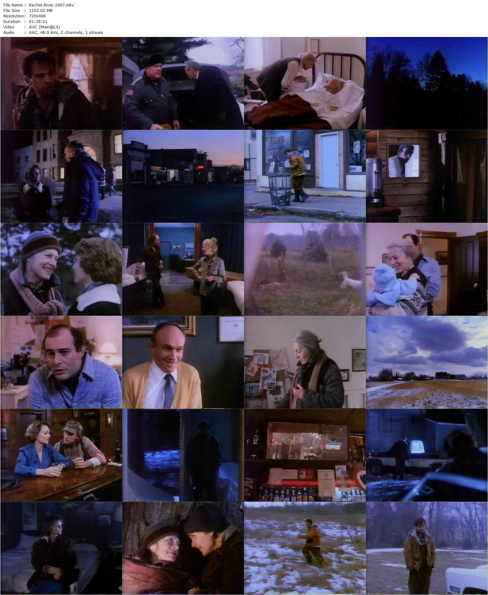 Rachel River (1987) Sandy Smolan, Pamela Reed, Viveca Lindfors, Zeljko Ivanek-poster