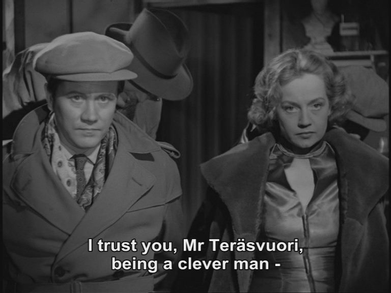 The Radio Commits a Burglary / Radio tekee murron (1951) Matti Kassila, Hannes Häyrinen, Ritva Arvelo, Kullervo Kalske-poster