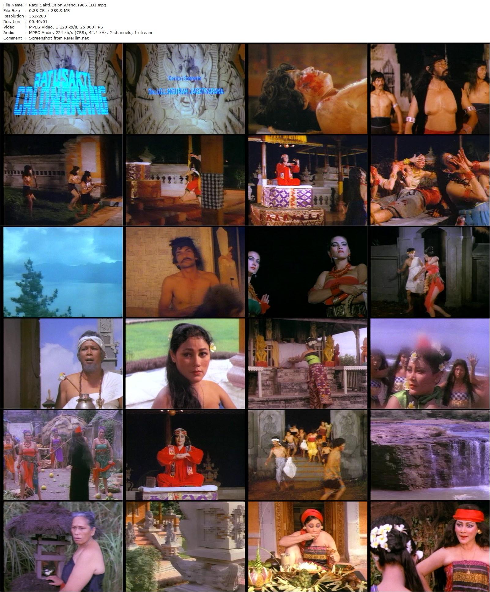 Ratu Sakti Calon Arang (1985) Sisworo Gautama Putra, Suzzanna, Barry Prima, Amoroso Katamsi-poster