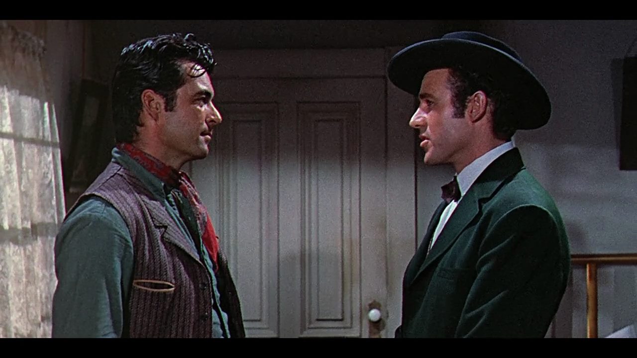 Raw Edge (1956) John Sherwood, Rory Calhoun, Yvonne De Carlo, Mara Corday-poster