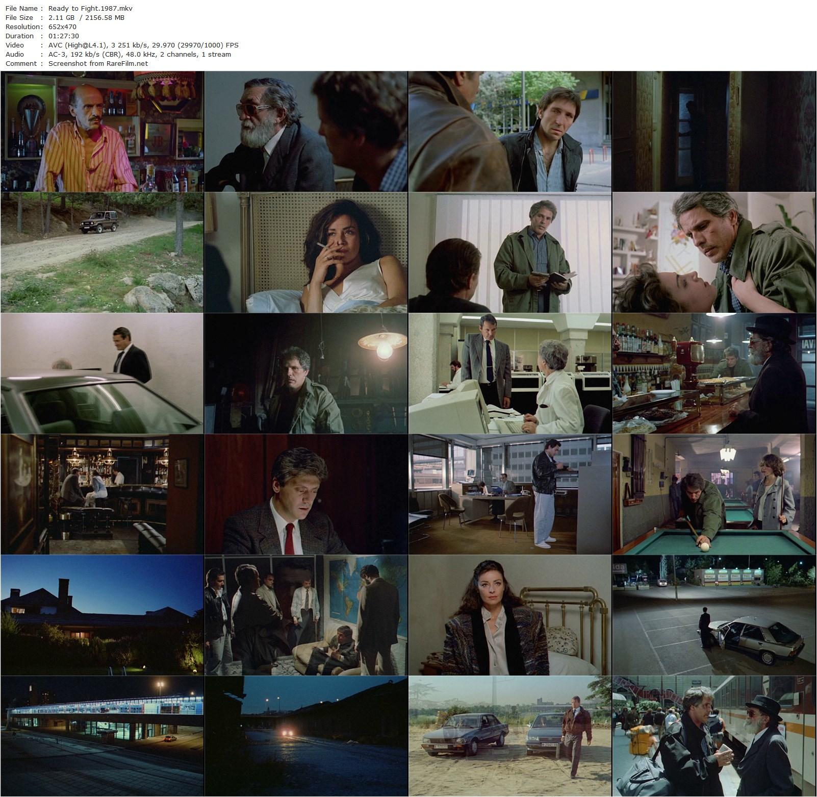 Ready to Fight (1987) Gerardo Herrero, Iván Aledo-poster