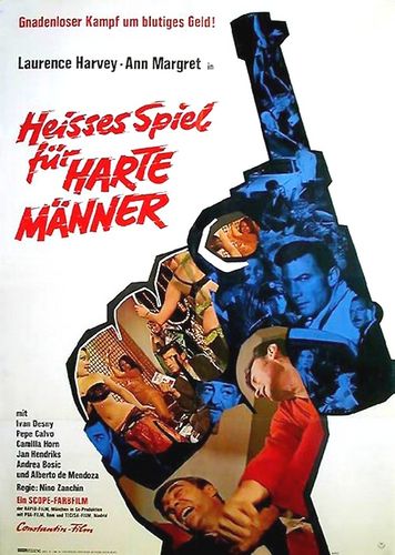 Rebus (1969) Nino Zanchin, Laurence Harvey, Ann-Margret, José Calvo