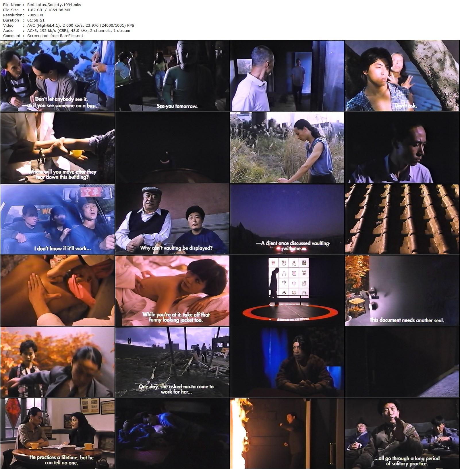 The Red Lotus Society / Fei xia a da (1994) Stan Lai, Li-Wei Chang, Wen-Min Chen, Leon Dai-poster