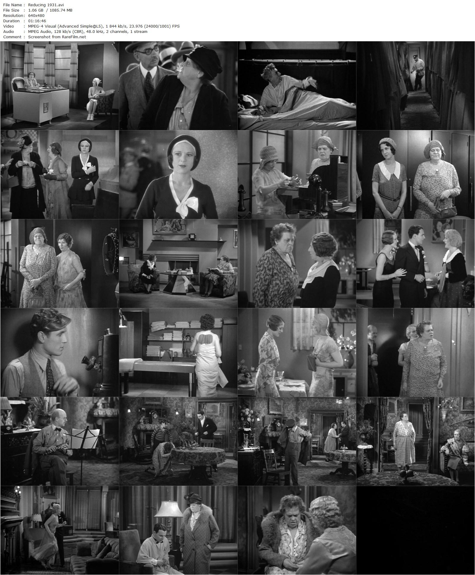 Reducing (1931) Charles Reisner, Marie Dressler, Polly Moran, Anita Page-poster