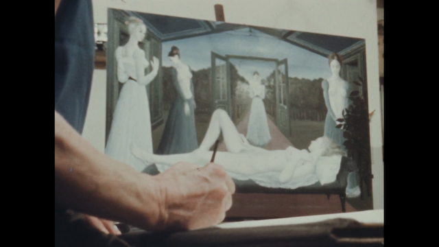 Rencontre avec Paul Delvaux (1972) by Jean Antoine