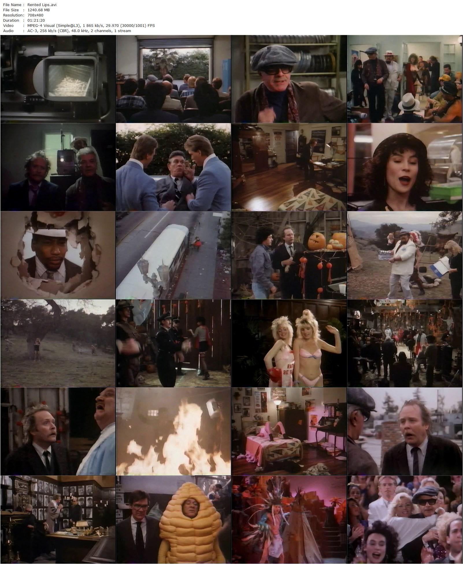 Rented Lips (1988) Robert Downey Sr., Martin Mull, Dick Shawn, Jennifer Tilly-poster