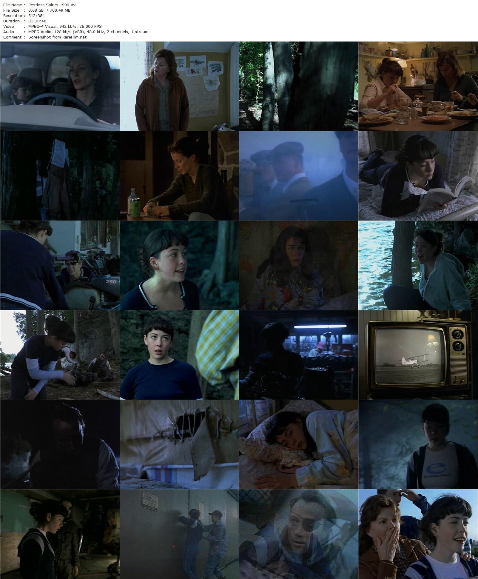 Restless Spirits (1999) David Wellington, Lothaire Bluteau-poster