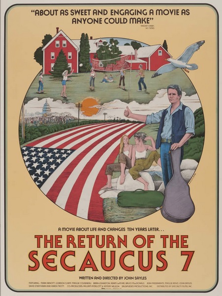 Return of the Secaucus Seven (1979) John Sayles, Bruce MacDonald, Maggie Renzi, Adam LeFevre