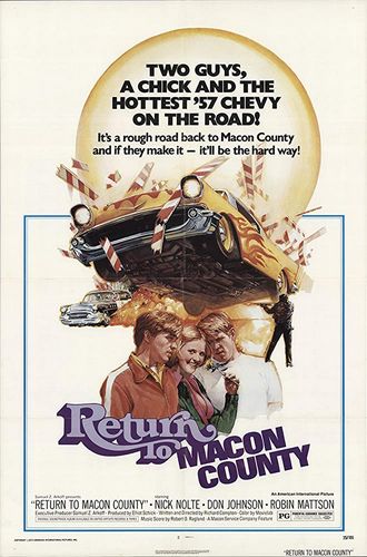 Return to Macon County (1975) Richard Compton, Nick Nolte, Don Johnson, Robin Mattson