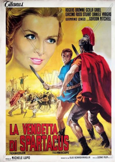 Revenge of the Gladiators (1964) Michele Lupo, Roger Browne, Scilla Gabel, Giacomo Rossi Stuart