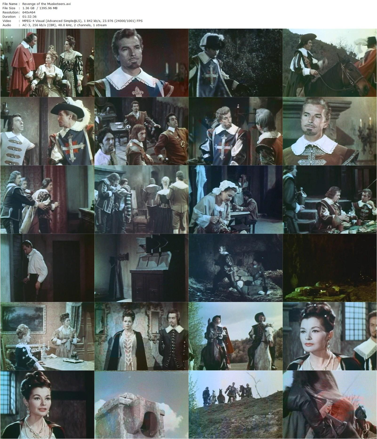 Revenge of the Musketeers / D’Artagnan contro i 3 moschettieri (1963) Fulvio Tului, Fernando Lamas, Gloria Milland, Roberto Risso-poster