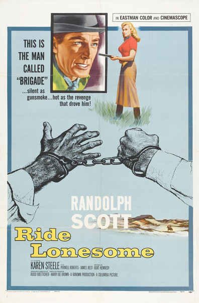 Ride Lonesome (1959) Budd Boetticher, Randolph Scott, Karen Steele, Pernell Roberts