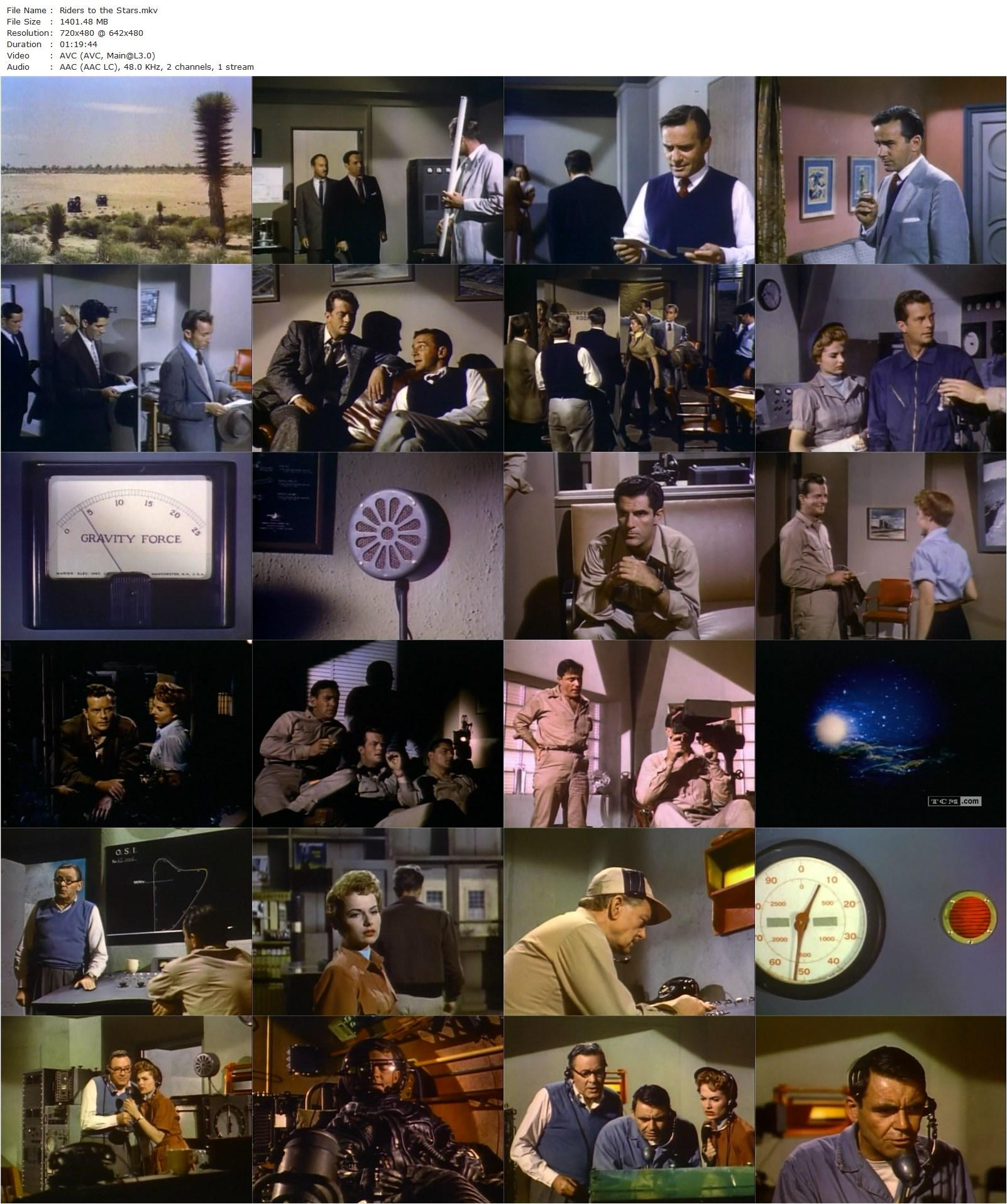 Riders to the Stars (1954) Richard Carlson, Herbert L. Strock, William Lundigan, Herbert Marshall-poster