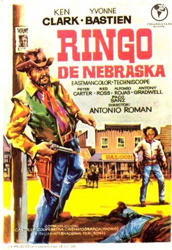 Ringo del Nebraska / Nebraska Jim (1966) Antonio Román, Ken Clark, Yvonne Bastien, Piero Lulli, Action, Western