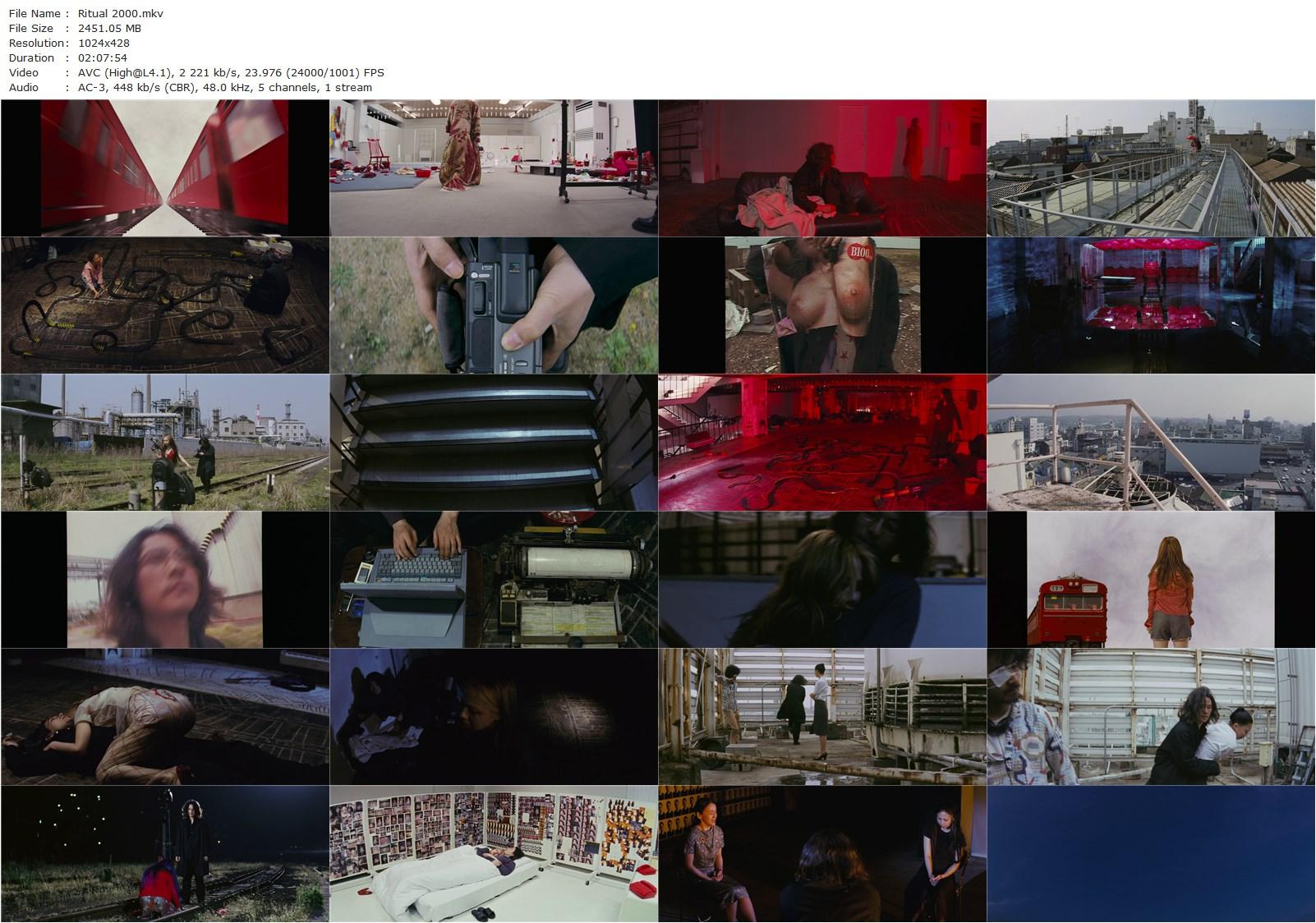 Ritual AKA Shiki-Jitsu (2000) Hideaki Anno, Shunji Iwai, Ayako Fujitani, Jun Murakami-poster