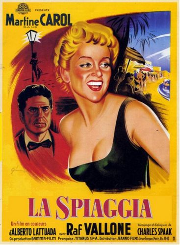 Riviera / La spiaggia (1954) Alberto Lattuada, Martine Carol, Raf Vallone, Mario Carotenuto