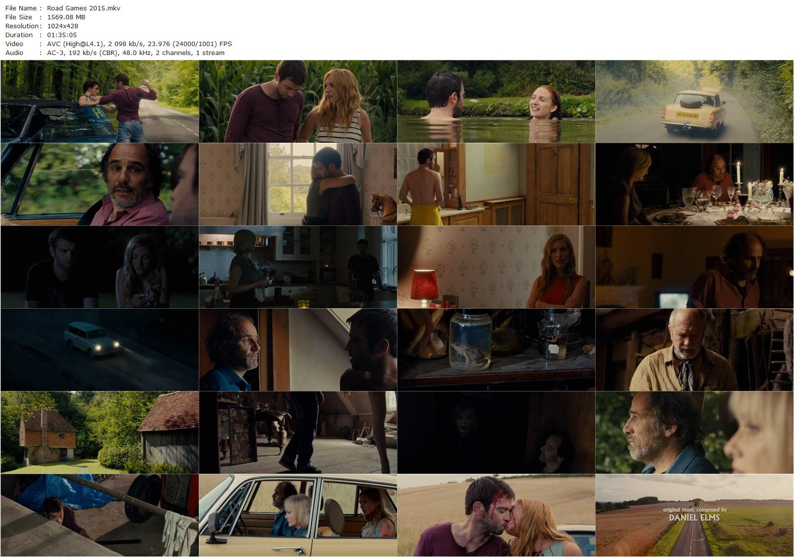 Road Games (2015) Abner Pastoll, Andrew Simpson, Joséphine de La Baume, Frédéric Pierrot-poster