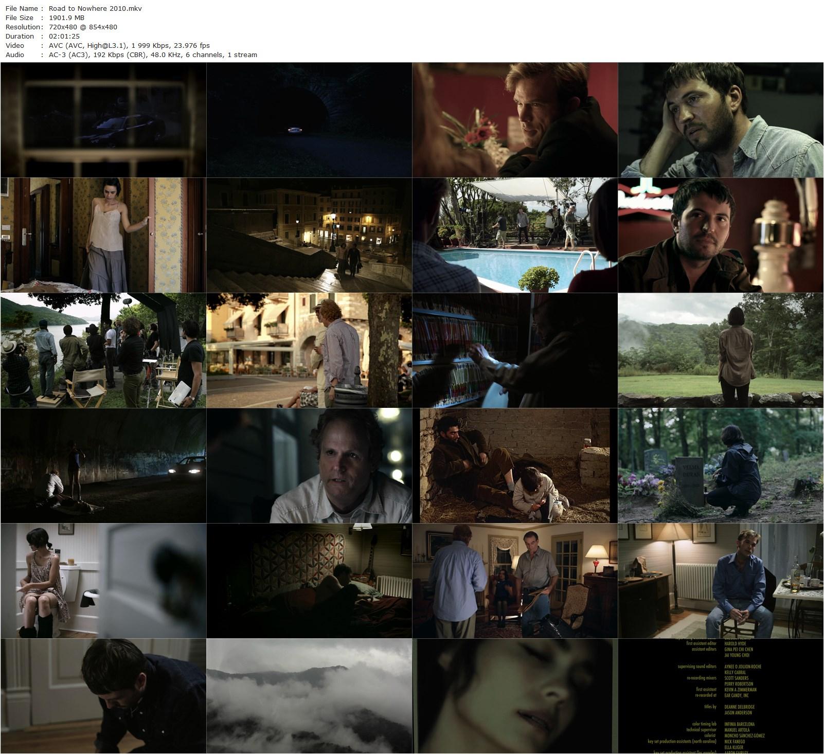 Road to Nowhere (2010) Monte Hellman, Tygh Runyan, Dominique Swain, Shannyn Sossamon-poster