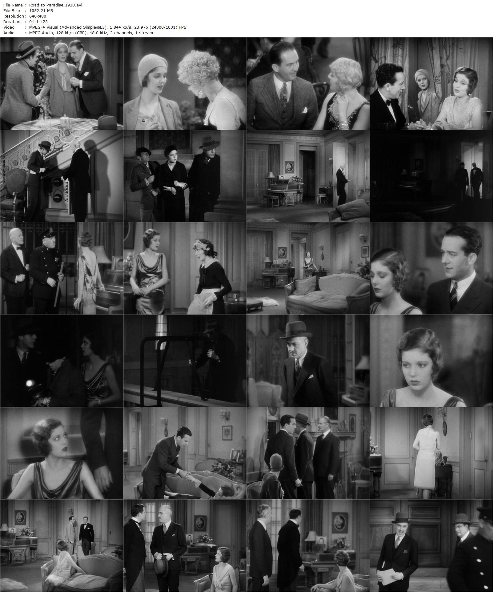 Road to Paradise (1930) William Beaudine, Loretta Young, Jack Mulhall, Raymond Hatton-poster