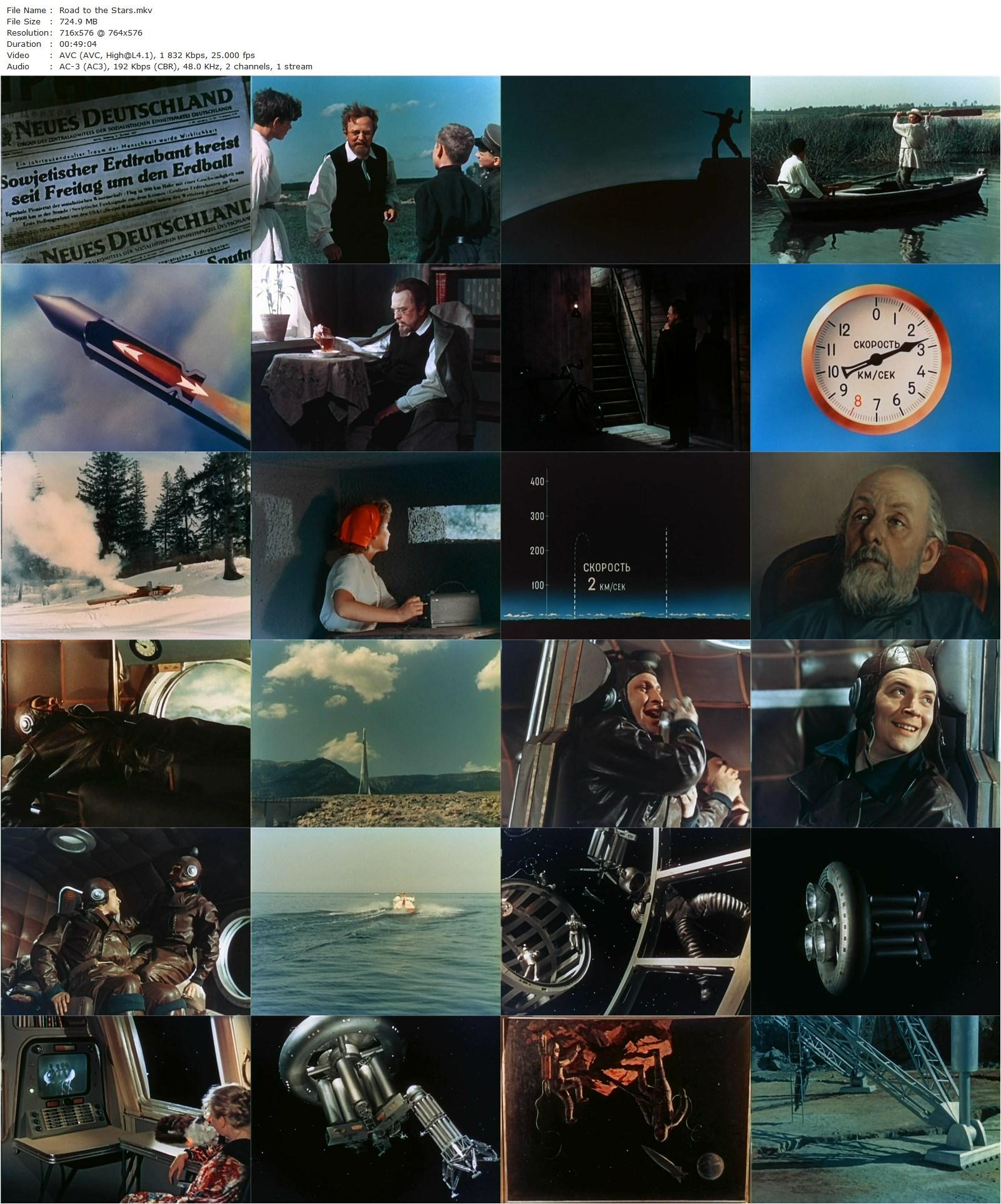 Road to the Stars (1957) Pavel Klushantsev, Georgi Solovyov, Leonid Khmara, Georgi Kulbush-poster