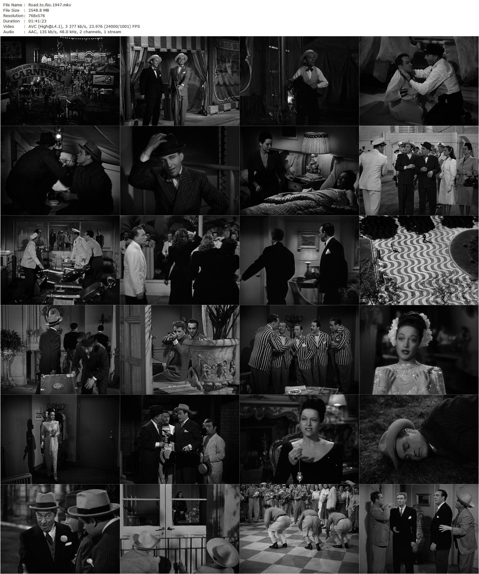 Road to Rio (1947) Norman Z. McLeod, Bing Crosby, Bob Hope, Dorothy Lamour-poster