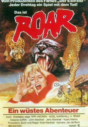Roar (1981) Noel Marshall, Tippi Hedren, Melanie Griffith, Adventure, Thriller