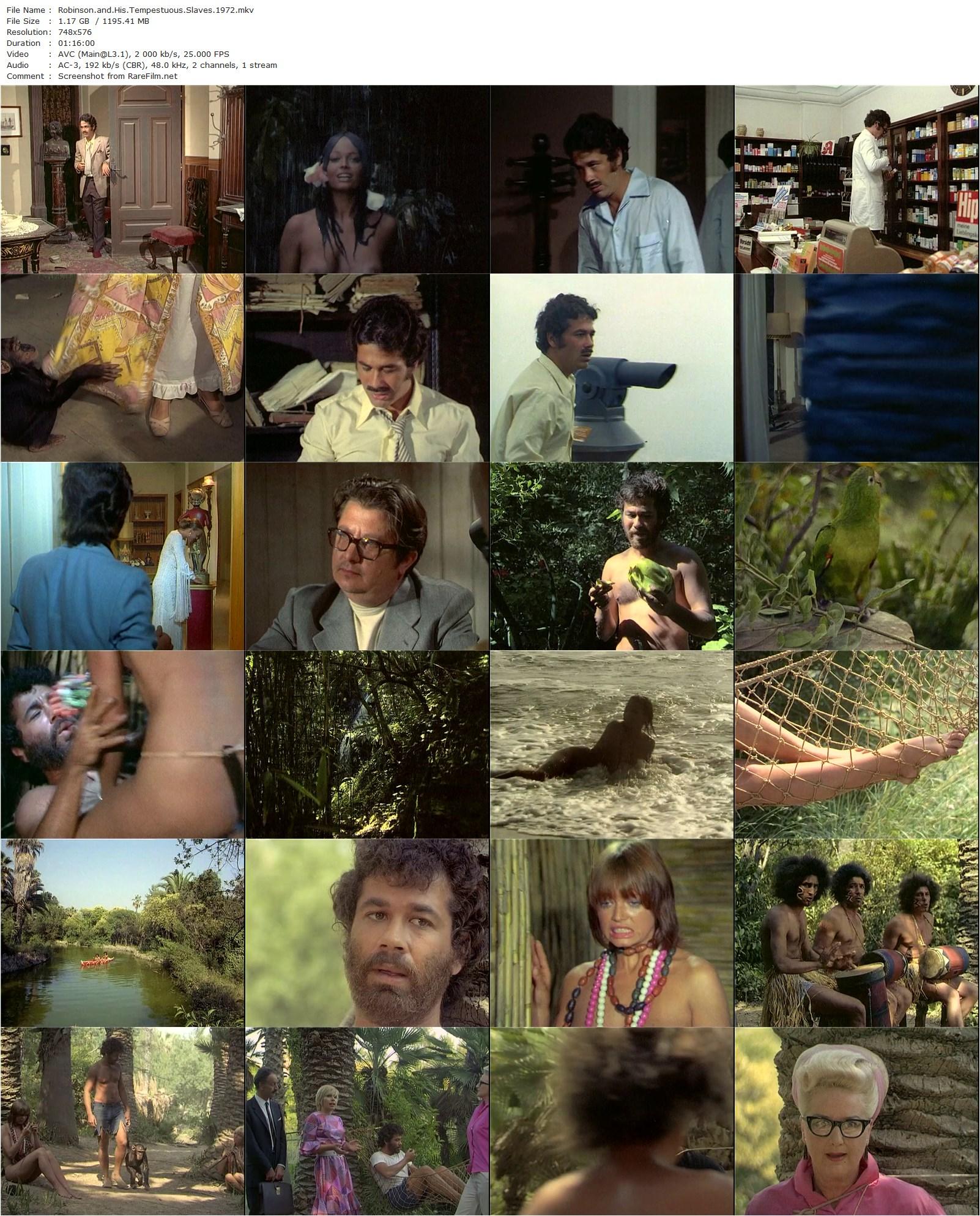 Robinson and His Tempestuous Slaves (1972)-poster