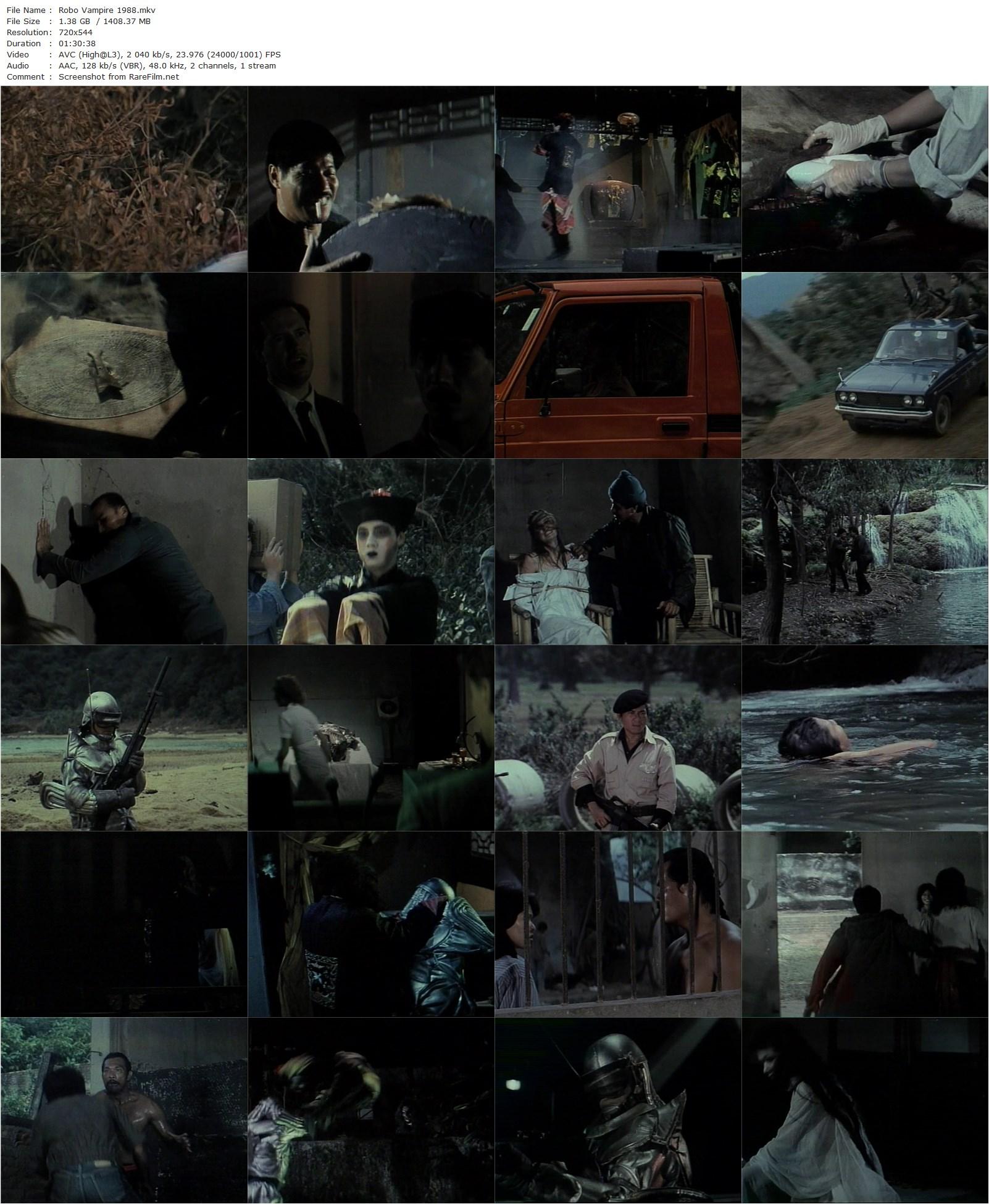 Robo Vampire (1988) Godfrey Ho, Robin Mackay, Nian Watts, Harry Myles-poster