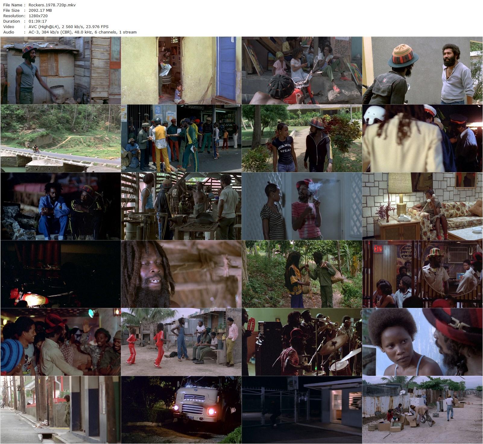 Rockers (1978) Ted Bafaloukos, Leroy ‘Horsemouth’ Wallace, Richard ‘Dirty Harry’ Hall, Monica Craig-poster