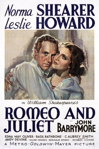 Romeo and Juliet (1936) George Cukor, Norma Shearer, Leslie Howard, John Barrymore, Drama, Romance