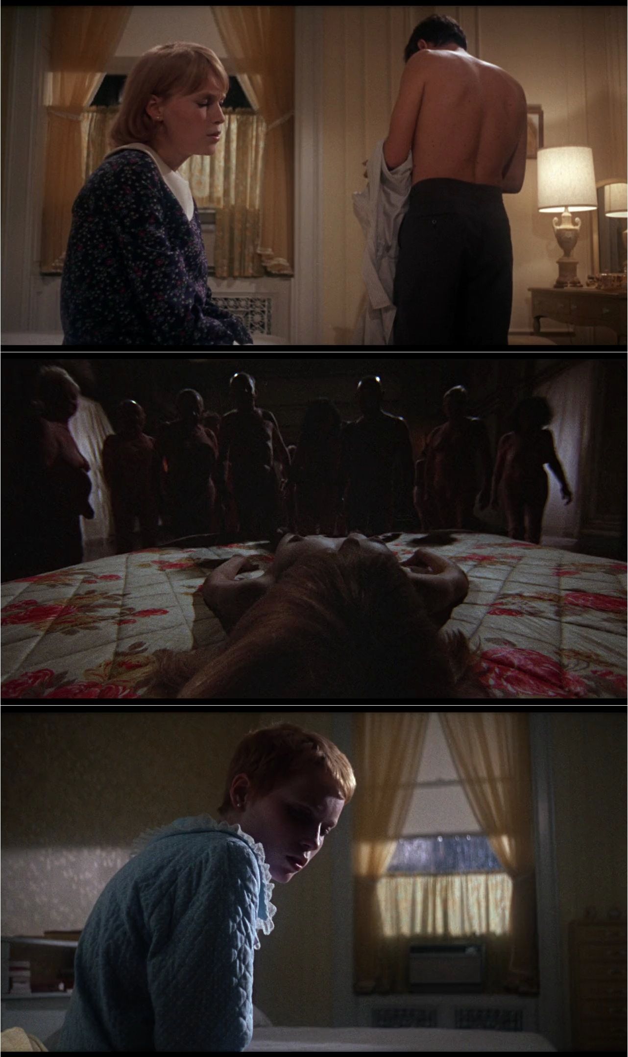Rosemarys Baby (1968) Roman Polanski, Mia Farrow, John Cassavetes, Ruth Gordon, Drama, Horror-poster