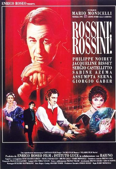 Rossini! Rossini! (1991) Mario Monicelli, Philippe Noiret, Jacqueline Bisset, Sergio Castellitto