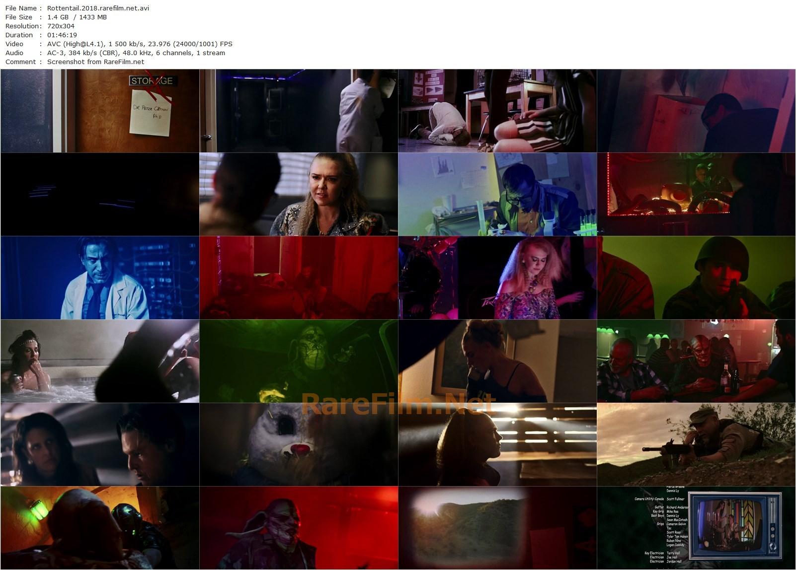 Rottentail (2018) Brian Skiba, Dominique Swain, Corin Nemec, William McNamara-poster