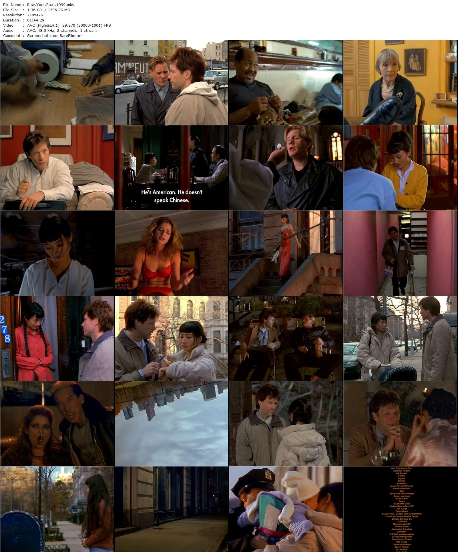 Row Your Boat (1999) Sollace Mitchell, Jon Bon Jovi-poster