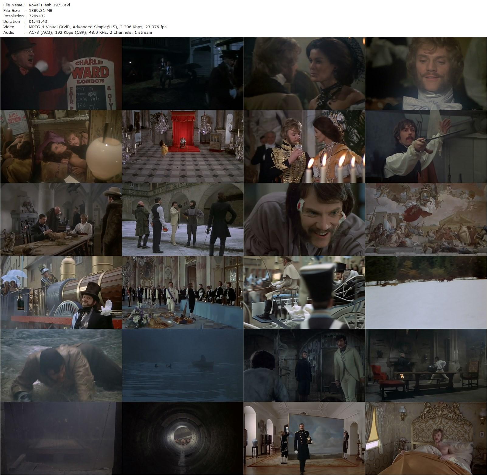 Royal Flash (1975) Richard Lester, Malcolm McDowell, Alan Bates, Florinda Bolkan-poster