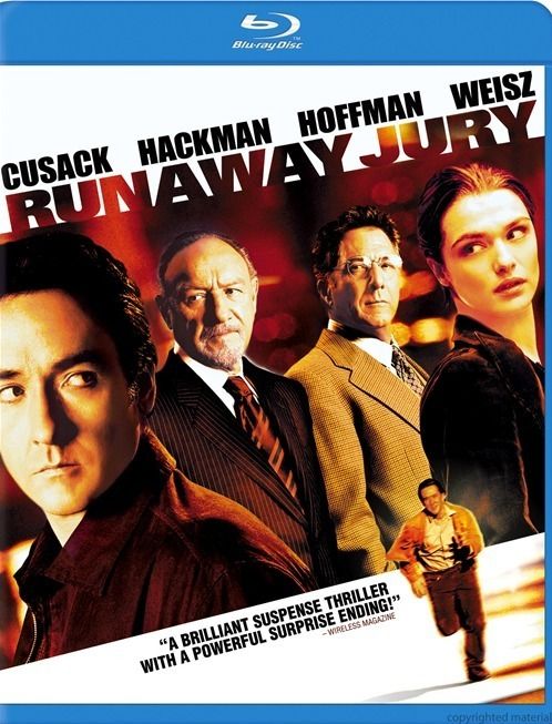 Runaway Jury (2003) Gary Fleder, John Cusack, Rachel Weisz, Gene Hackman, Drama, Thriller