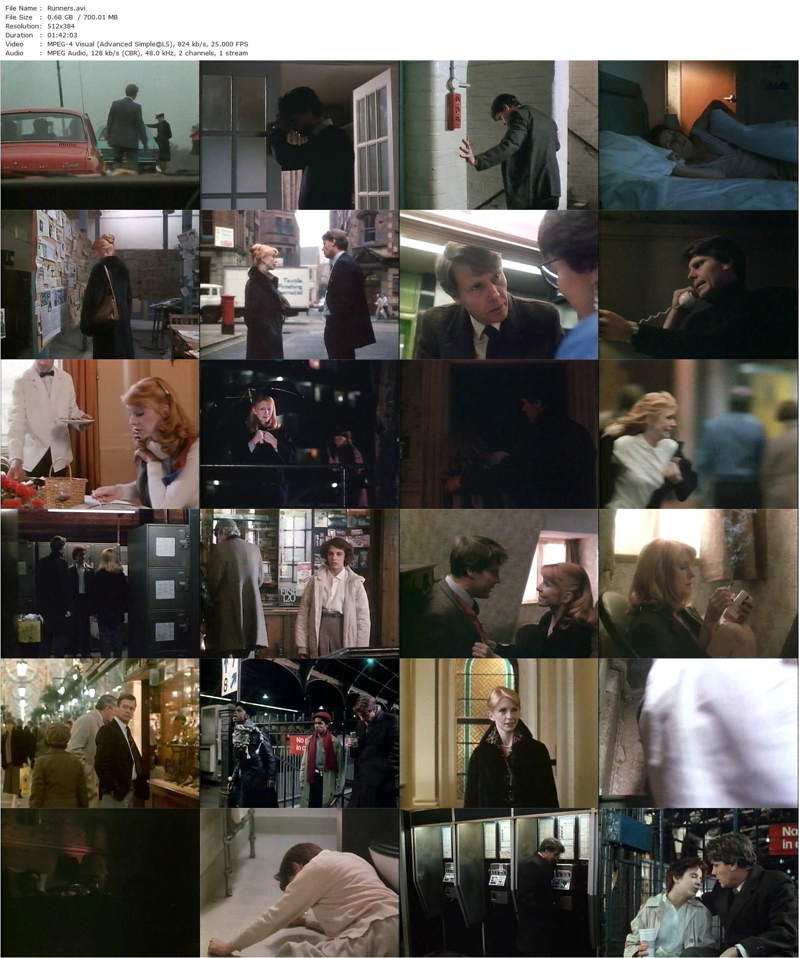 Runners (1983) Charles Sturridge, Kate Hardie-poster