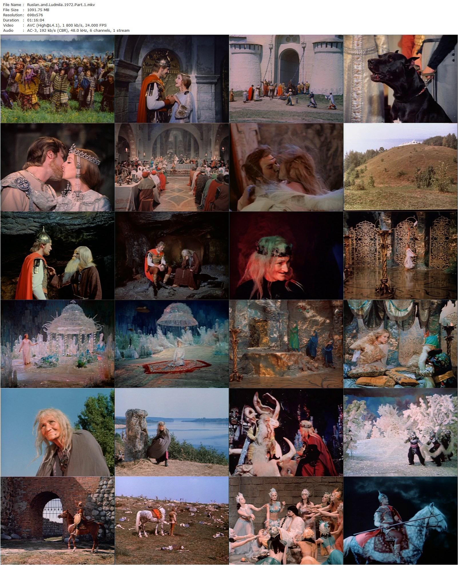Ruslan and Ludmila AKA Ruslan i Lyudmila (1972) Aleksandr Ptushko, Valeri Kozinets, Natalya Petrova, Vladimir Fyodorov-poster